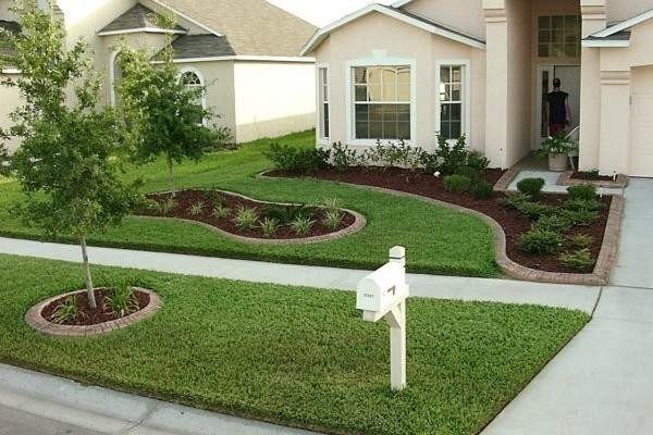 Modern Landscape Design 3d, Front Lawn Landscaping Designs