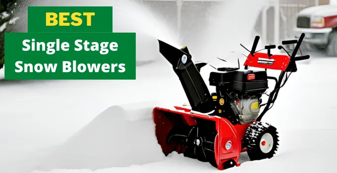 Best Single Stage Snow Blowers